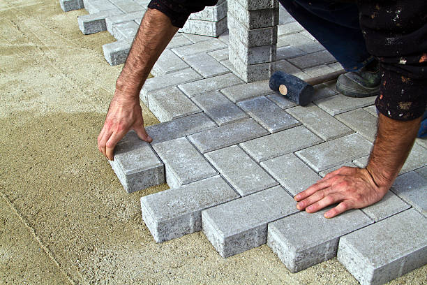 Permeable Paver Driveway in Marion, IN